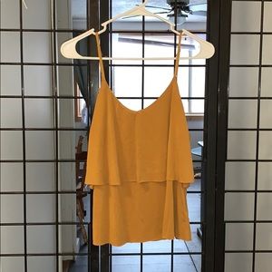 Burnt orange/brown tank top